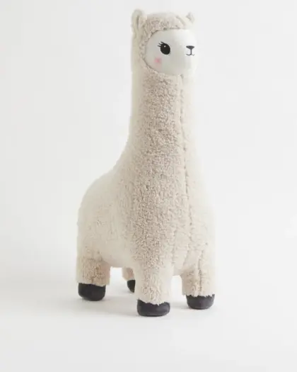 Soft alpaca toy