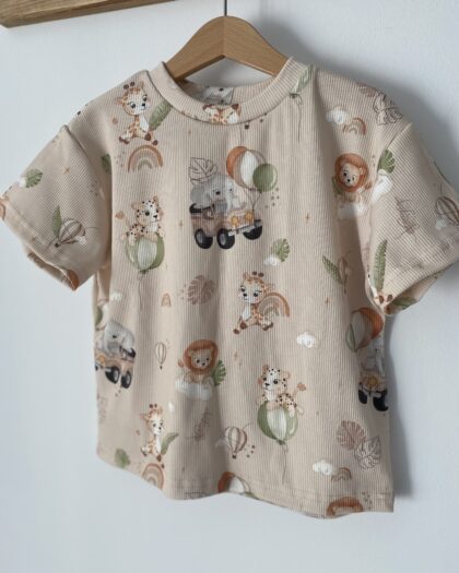 T-shirt oversize "safari"